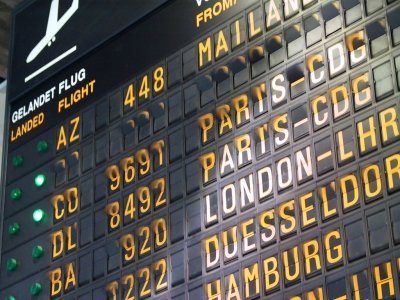 Flughafen - Streiks in Frankreich